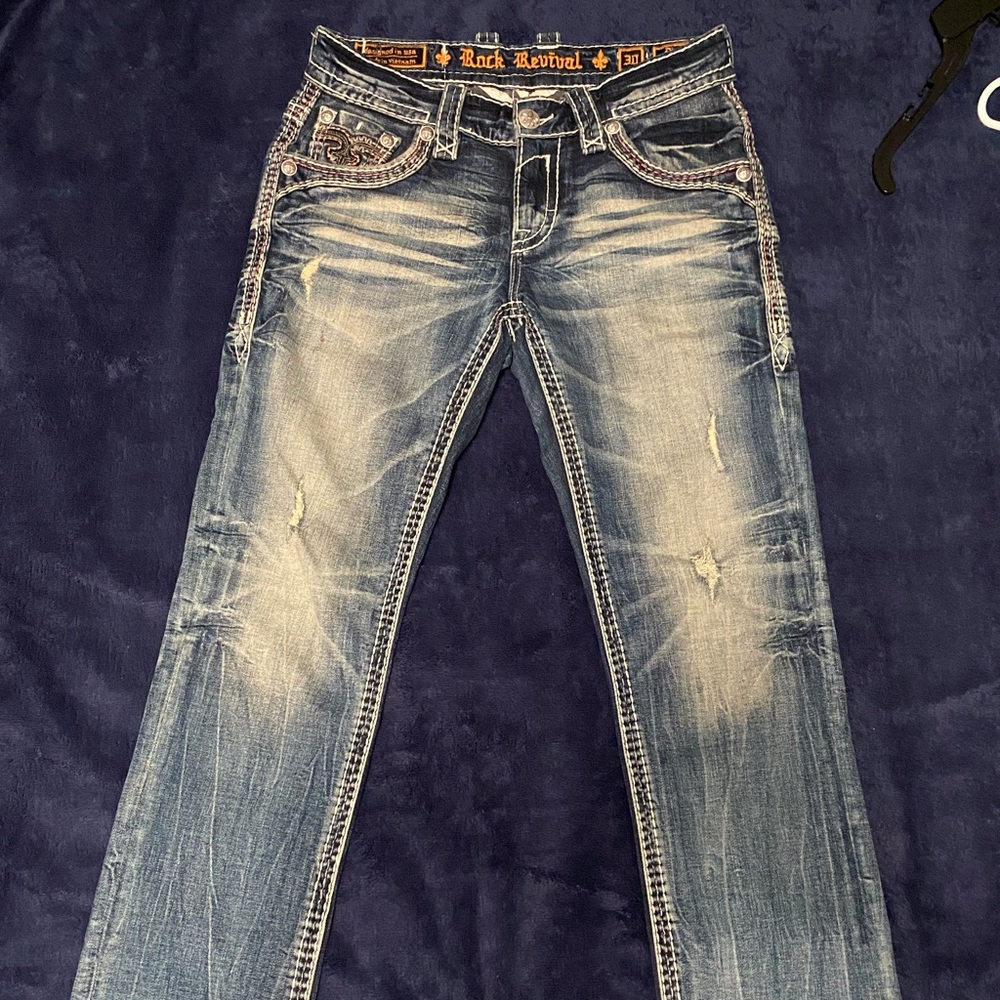 rock revival jeans